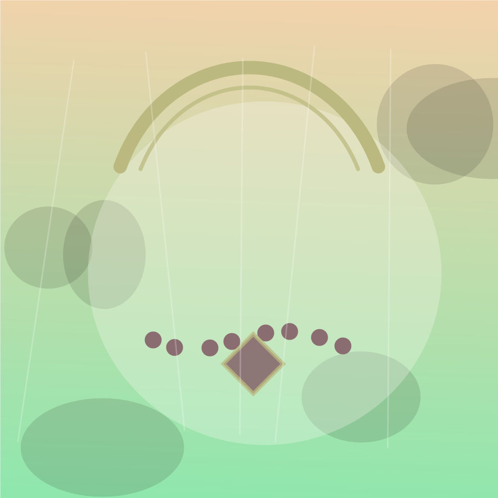 Selection de colliers sur fond studio lumineux