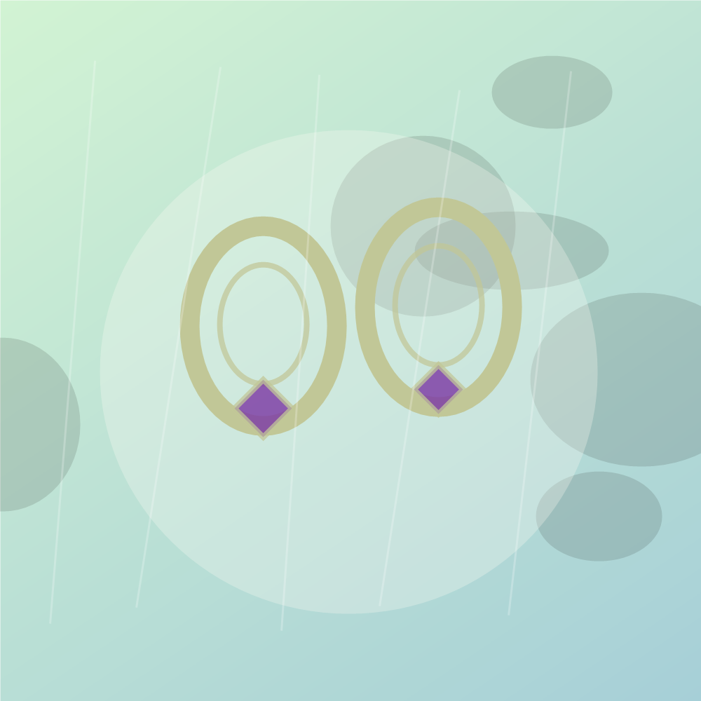 Boucles marocaines amethyste photographie en composition catalogue